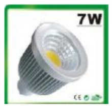7W regulable / no regulable MR16 COB LED proyector